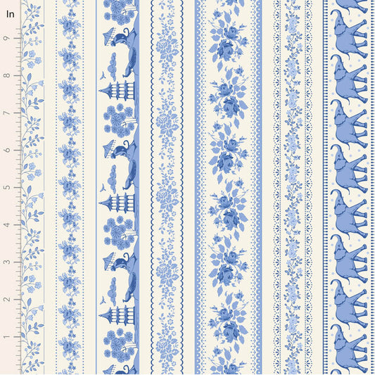 Tilda Something Blue - Borders Blue