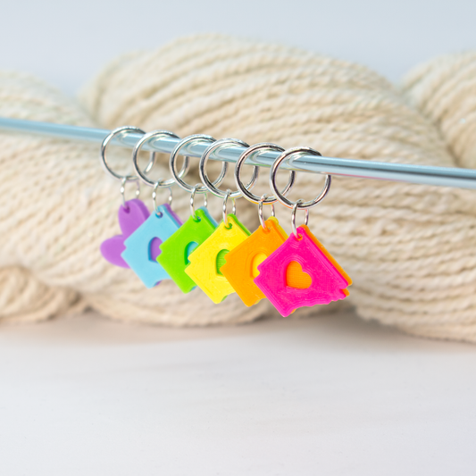 Natural State Love Arkansas Stitch Markers