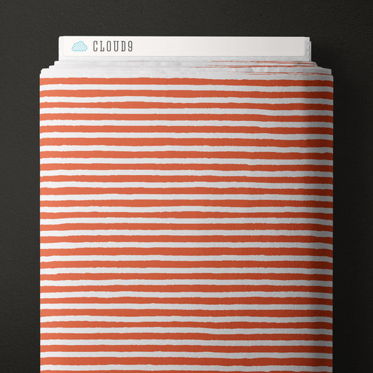 Gothic Whimsey by Anequ Studio | Stripes | Red/White | 1/4 Yard | Continuous Cuts (WOF)