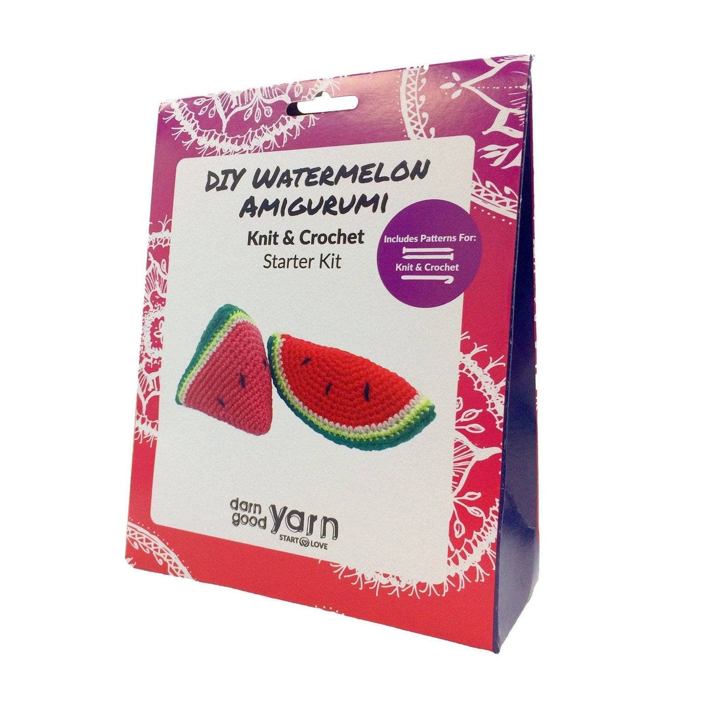 Juicy Watermelon Amigurumi Kit Crochet Kit