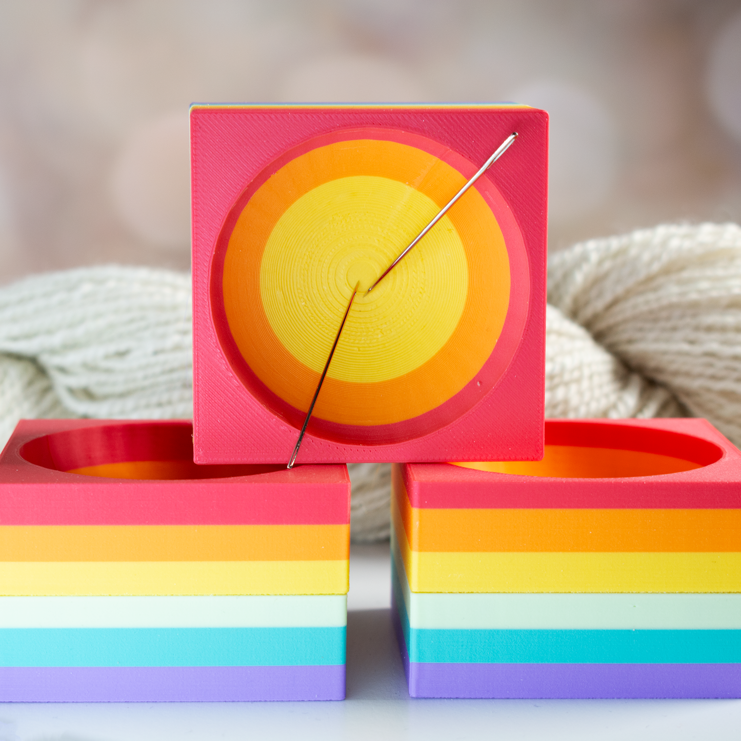 Magnetic Cube Notions Dish : Rainbowl