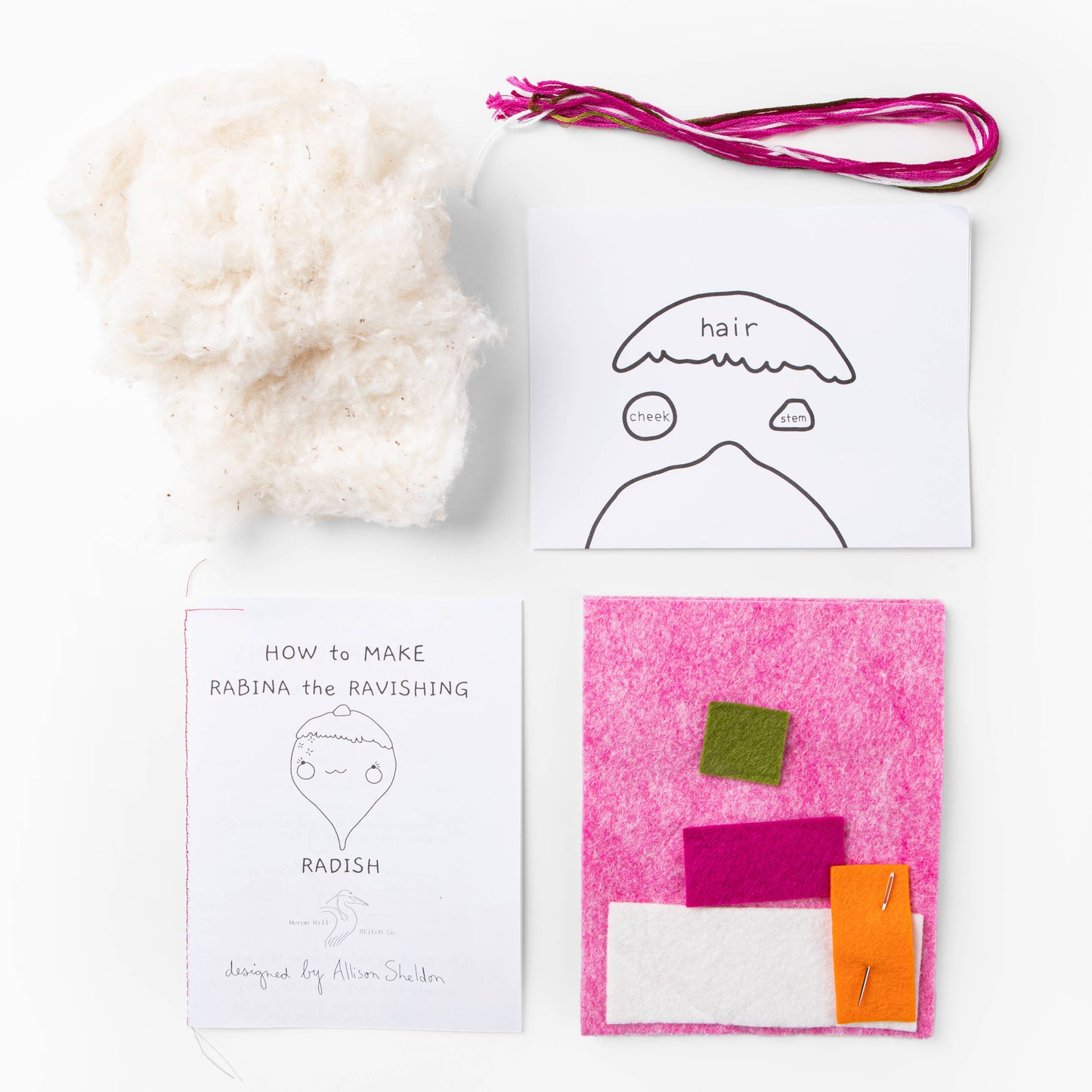 Rabina the Ravishing Radish - DIY Craft Kit