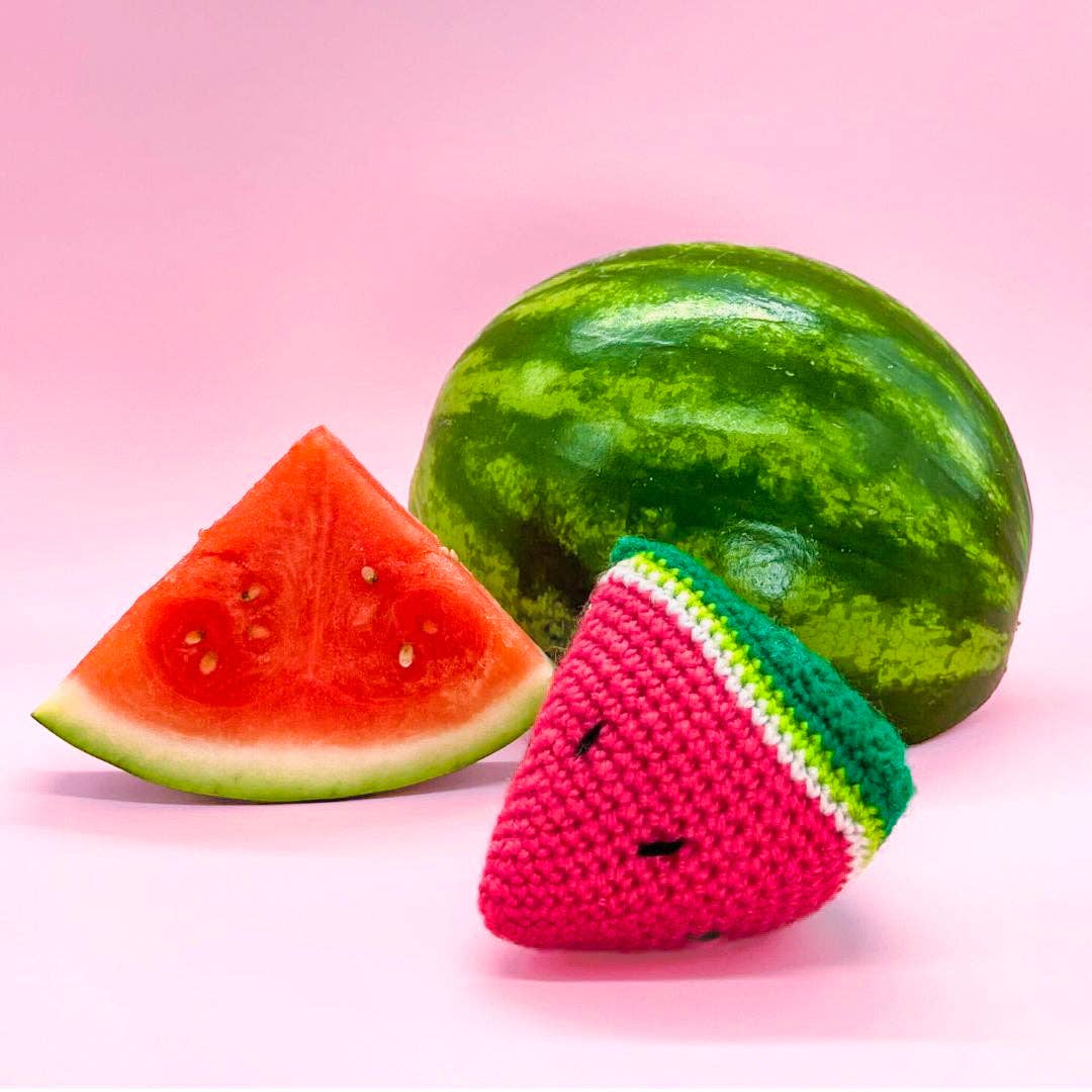 Juicy Watermelon Amigurumi Kit Crochet Kit